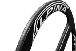 Alpina 3 Spoke Full Carbon Tubular Track Wheelset (White) -Dolan Bike Store Alpina 3 Spoke Carbon Track Wheelset 3 1