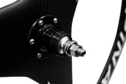 Alpina 3 Spoke Full Carbon Tubular Track Wheelset (White) -Dolan Bike Store Alpina 3 Spoke Carbon Track Wheelset 5 1