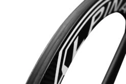 Alpina 3 Spoke Full Carbon Tubular Track Wheelset (White) -Dolan Bike Store Alpina 3 Spoke Carbon Track Wheelset 9 1