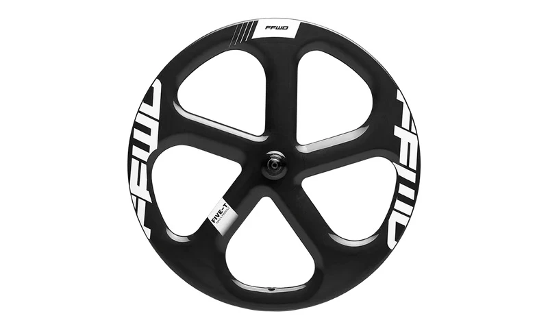 FFWD FIVE-T Track Front Wheel - (White) 1 FFWD FIVE-T Track Front Wheel - (White)