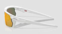 Oakley BiSphaera / Polished White / Prizm Ruby Sunglasses -Dolan Bike Store Oakley Bisphaera pol wht prz ruby 3