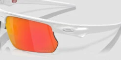 Oakley BiSphaera / Polished White / Prizm Ruby Sunglasses -Dolan Bike Store Oakley Bisphaera pol wht prz ruby 6