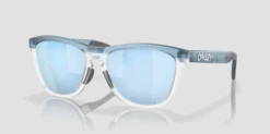Oakley Frogskin Range / Transparent Stonewash / Prizm Deep Water Polarized Sunglasses