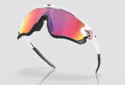 Oakley Jawbreaker / Polished White / Prizm Road Sunglasses -Dolan Bike Store Oakley Jawbreaker Pol white priz r 4