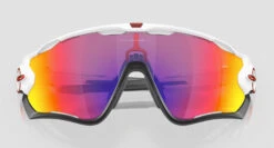 Oakley Jawbreaker / Polished White / Prizm Road Sunglasses -Dolan Bike Store Oakley Jawbreaker Pol white priz r 5