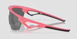 Oakley Sphaera / Matte Neon Pink / Prizm Black Sunglasses -Dolan Bike Store Oakley Sphaera mat neon pink prz blk 3