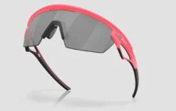 Oakley Sphaera / Matte Neon Pink / Prizm Black Sunglasses -Dolan Bike Store Oakley Sphaera mat neon pink prz blk 4