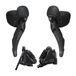 Shimano GRX RX610 Disc Brake STI's & RX410 Flat Mount Calipers