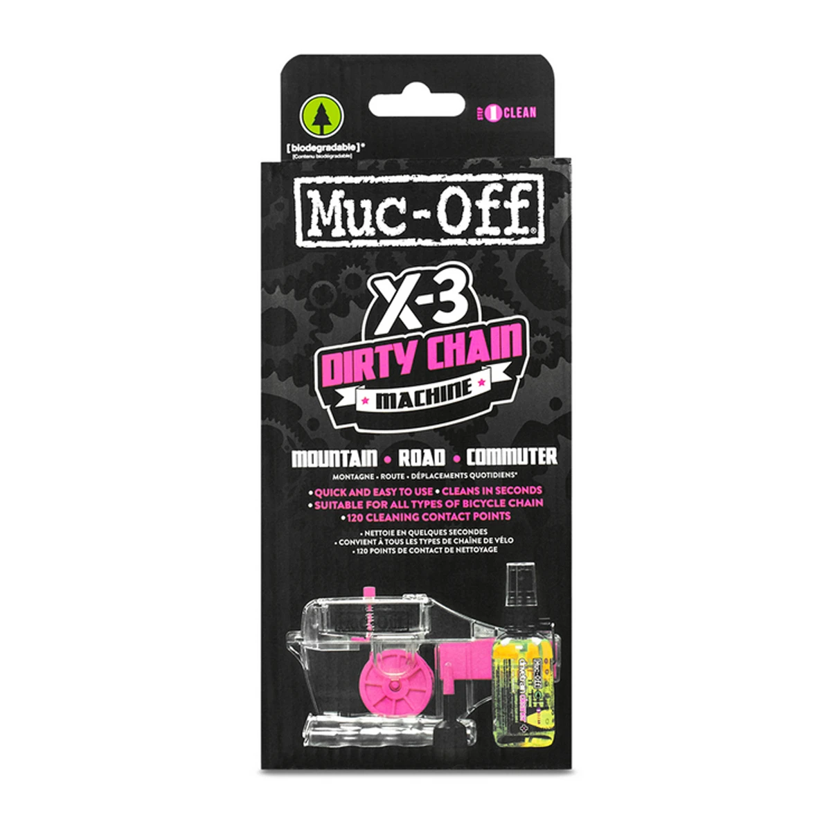 Muc-Off X-3 Dirty Chain Machine 1 Muc-Off X-3 Dirty Chain Machine